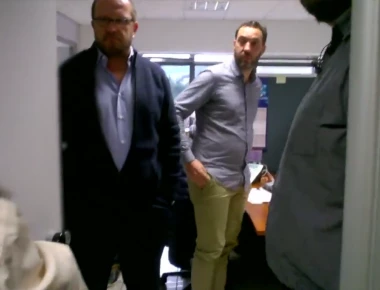 «Ντου» του Ρουβίκωνα στη διοίκηση της ΑΝΔΡΟΜΕΔΑ ΑΕ (βίντεο)